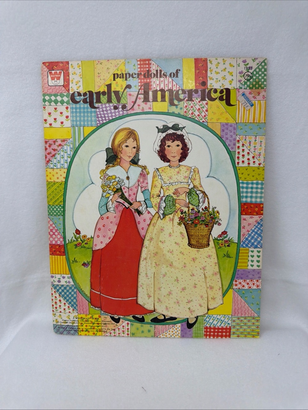 Paper Dolls of Early America Vintage Kids Toy Book - Multicolor